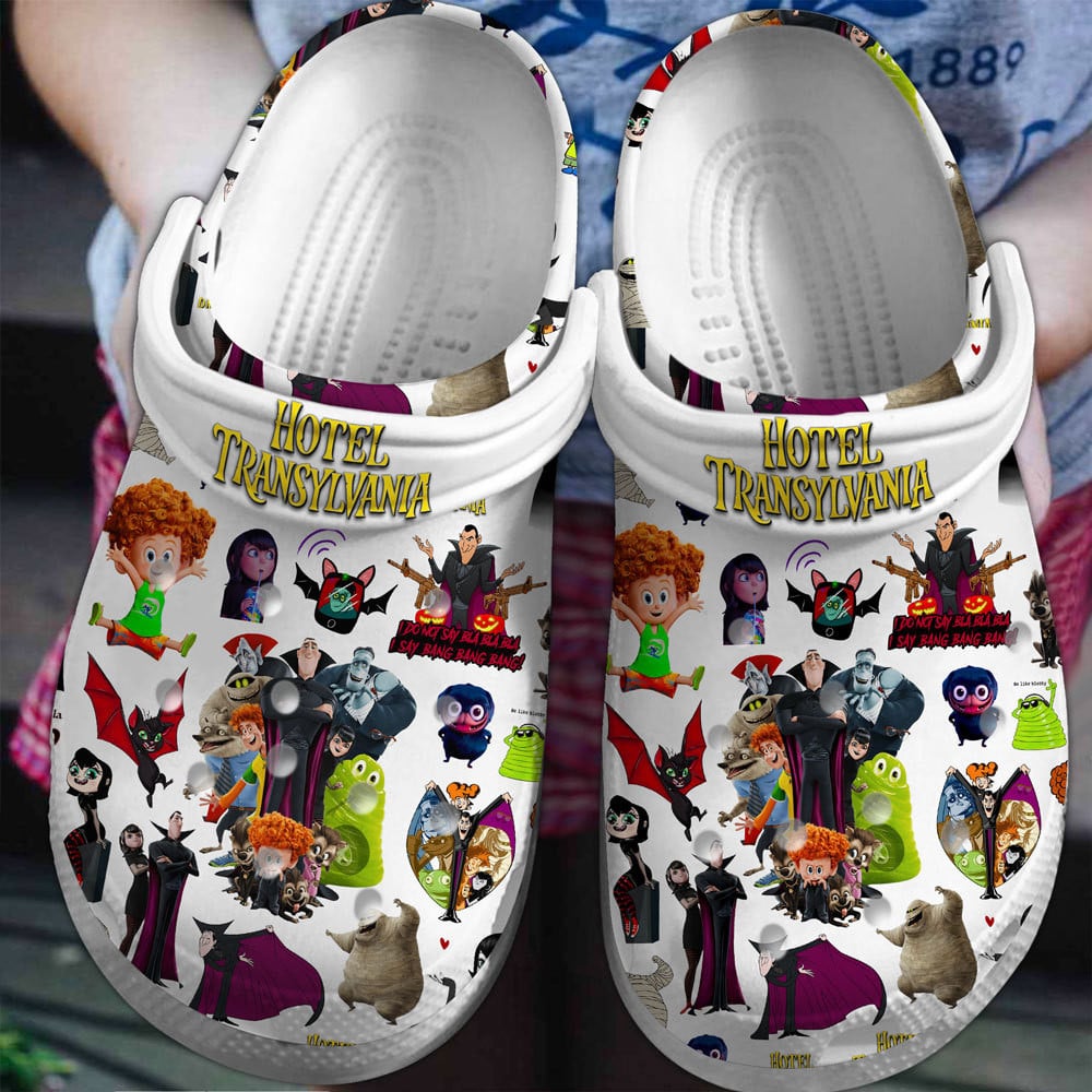 Hotel Transylvania Cartoon Crocs, Hotel Transylvania Comfortable For Men Women And Kids