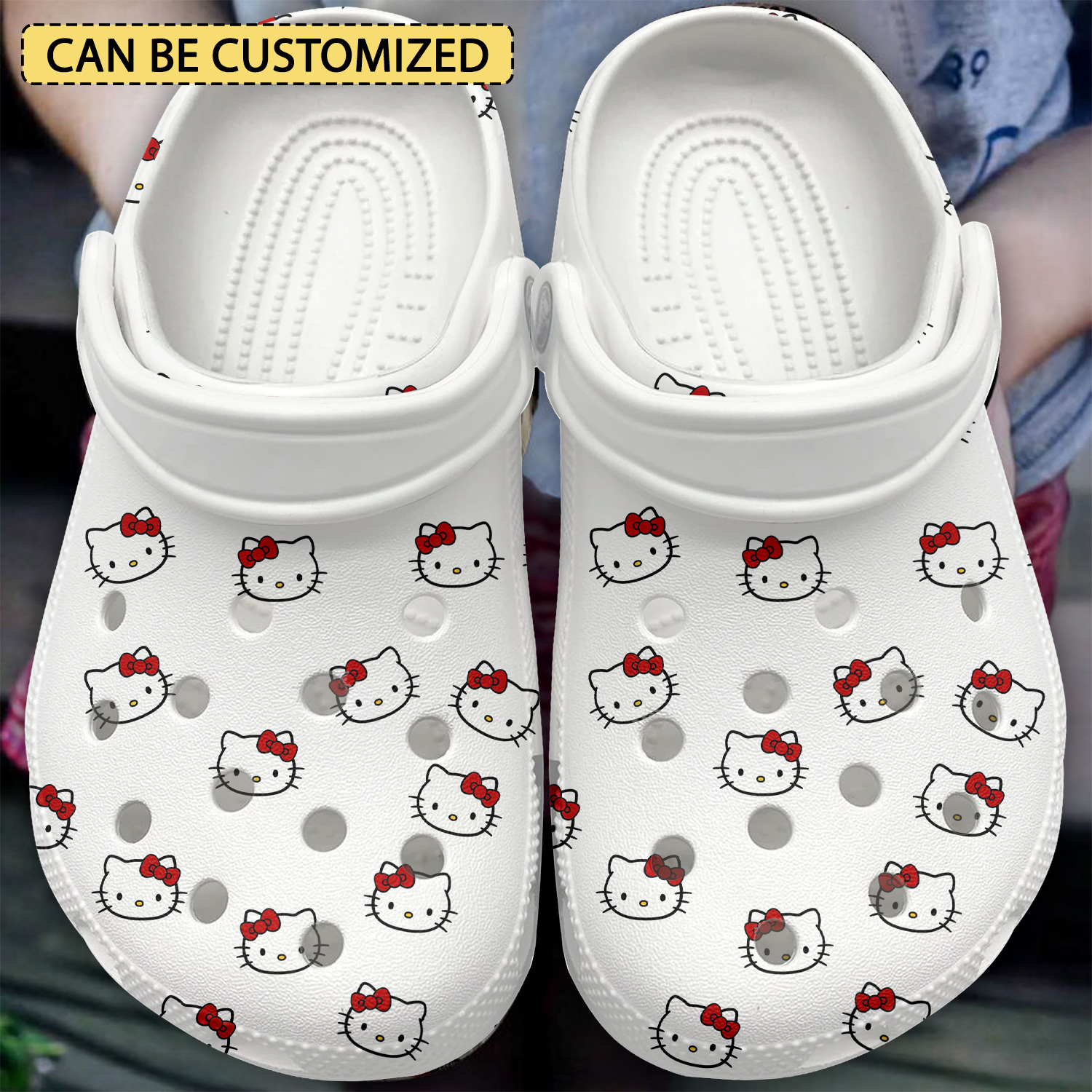 Hello Kitty Cartoon Crocs, Hello Kitty Comfortable For Men Women And Kids 4