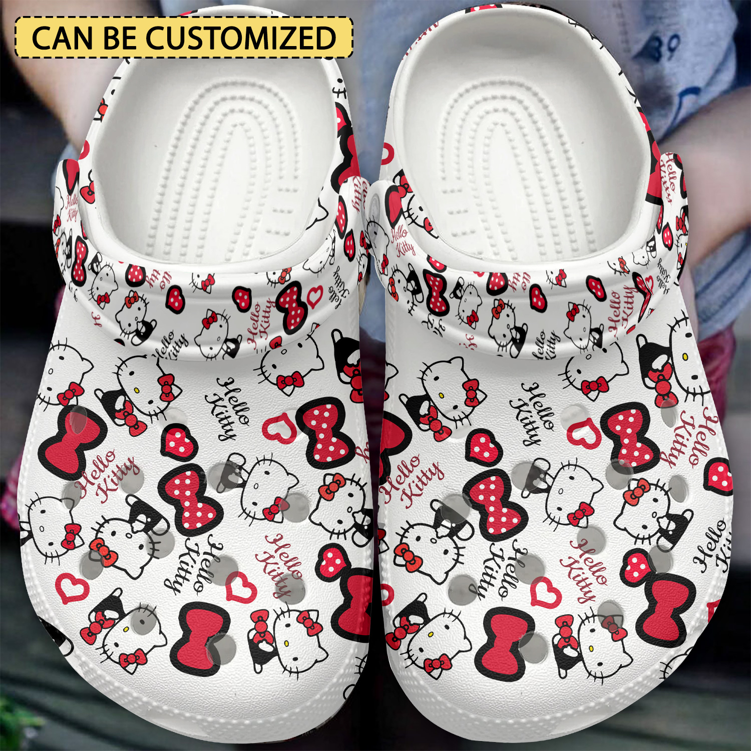 Hello Kitty Cartoon Crocs, Hello Kitty Comfortable For Men Women And Kids 3