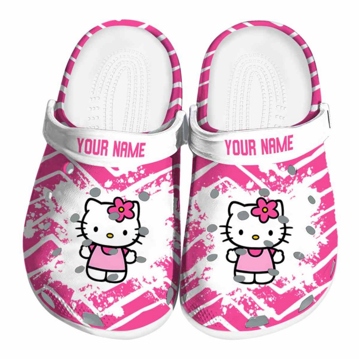 Hello Kitty Cartoon Crocs, Hello Kitty Comfortable For Men Women And Kids 29