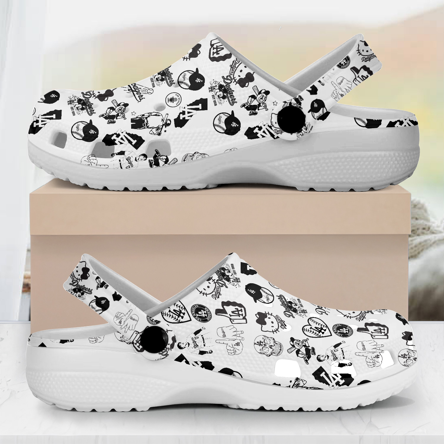Hello Kittty Cartoon Crocs, Hello Kittty Comfortable For Men Women And Kids 47