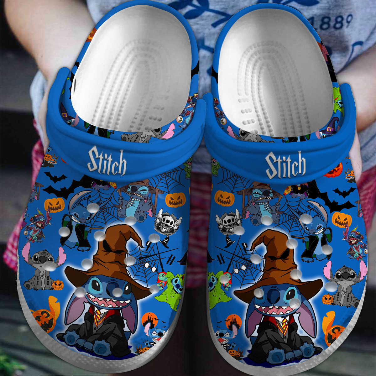 Haloween Lilo And Stitch Cartoon Crocs, Lilo And Stitch Comfortable For Men Women And Kids 49