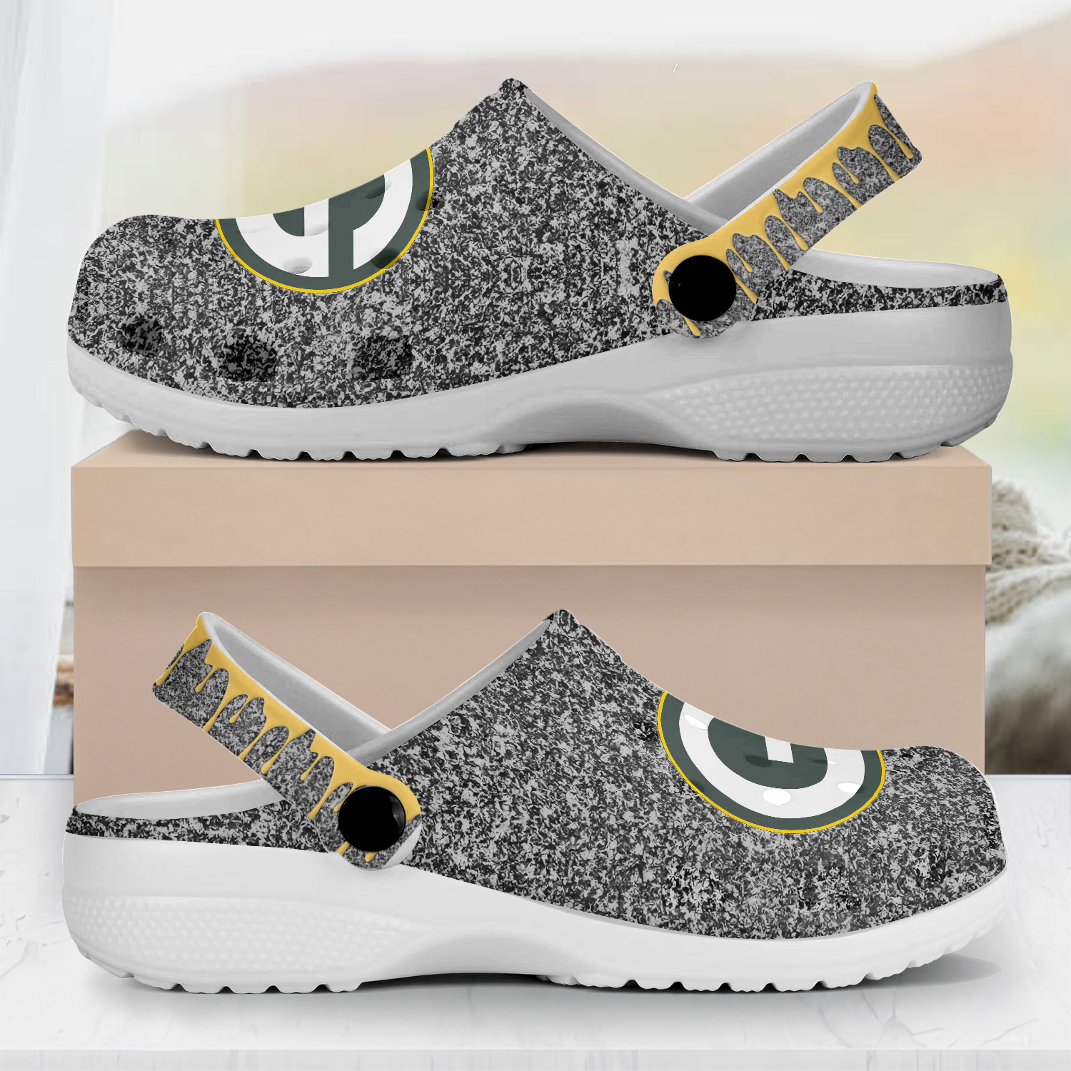 Green Bay Packers Nfl Sport Crocs, Green Bay Packers Comfortable For Men Women And Kids 84