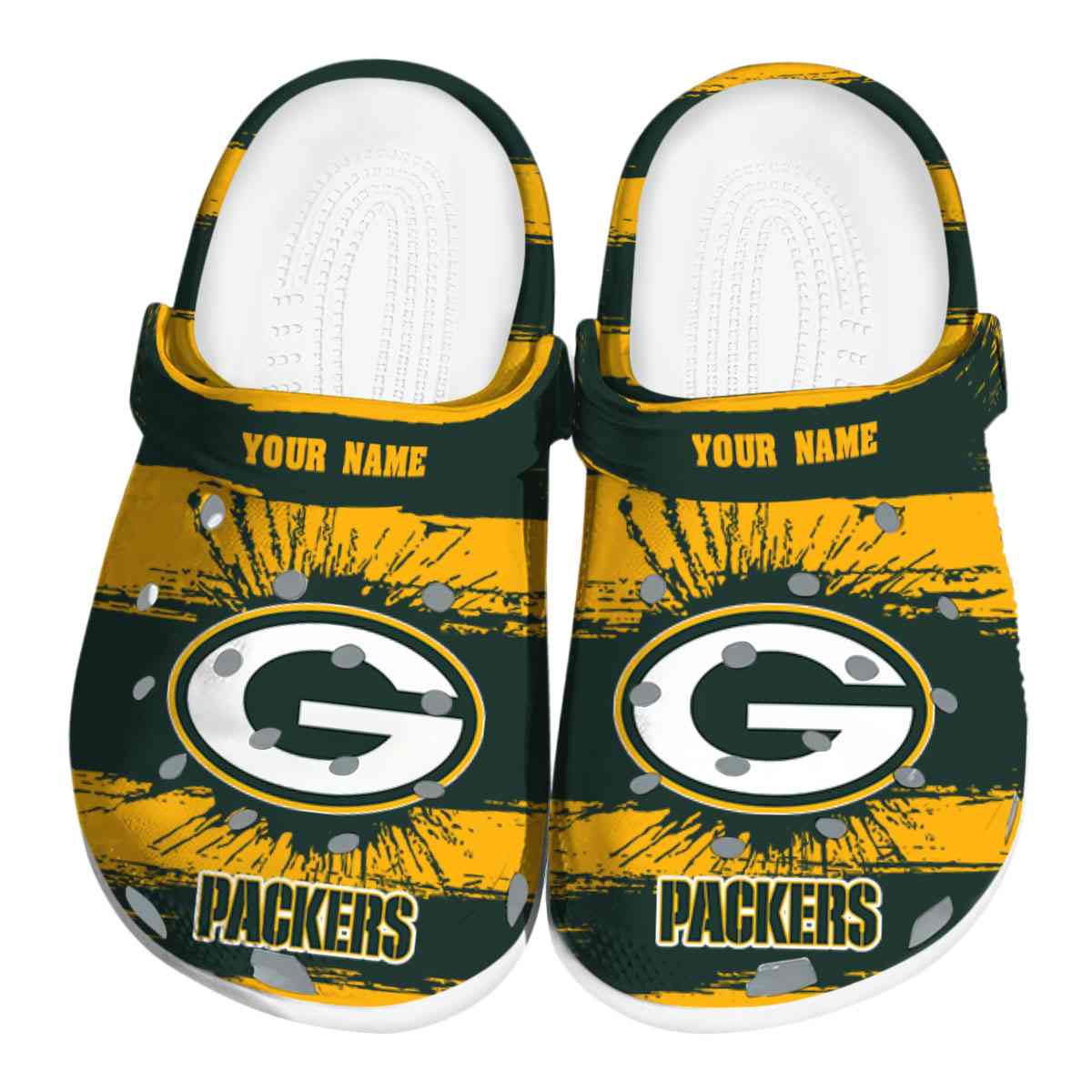 Green Bay Packers Nfl Sport Crocs, Green Bay Packers Comfortable For Men Women And Kids 2