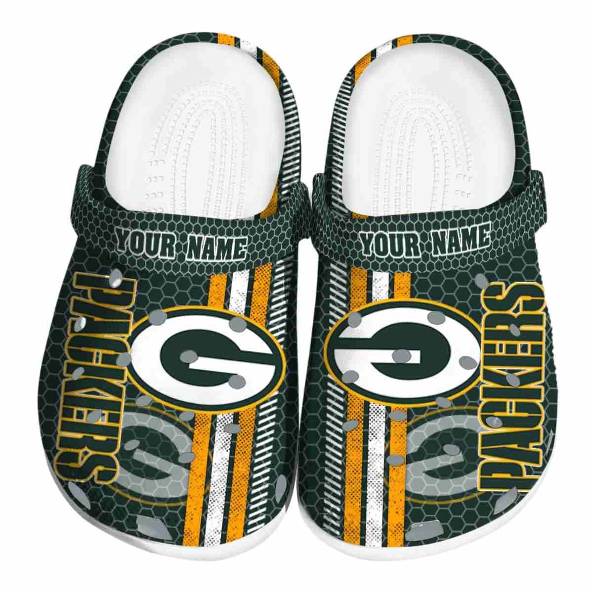Green Bay Packers Nfl Sport Crocs, Green Bay Packers Comfortable For Men Women And Kids 22