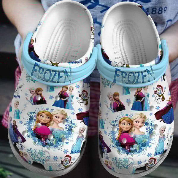 Frozen Cartoon Crocs, Frozen Comfortable For Men Women And Kids
