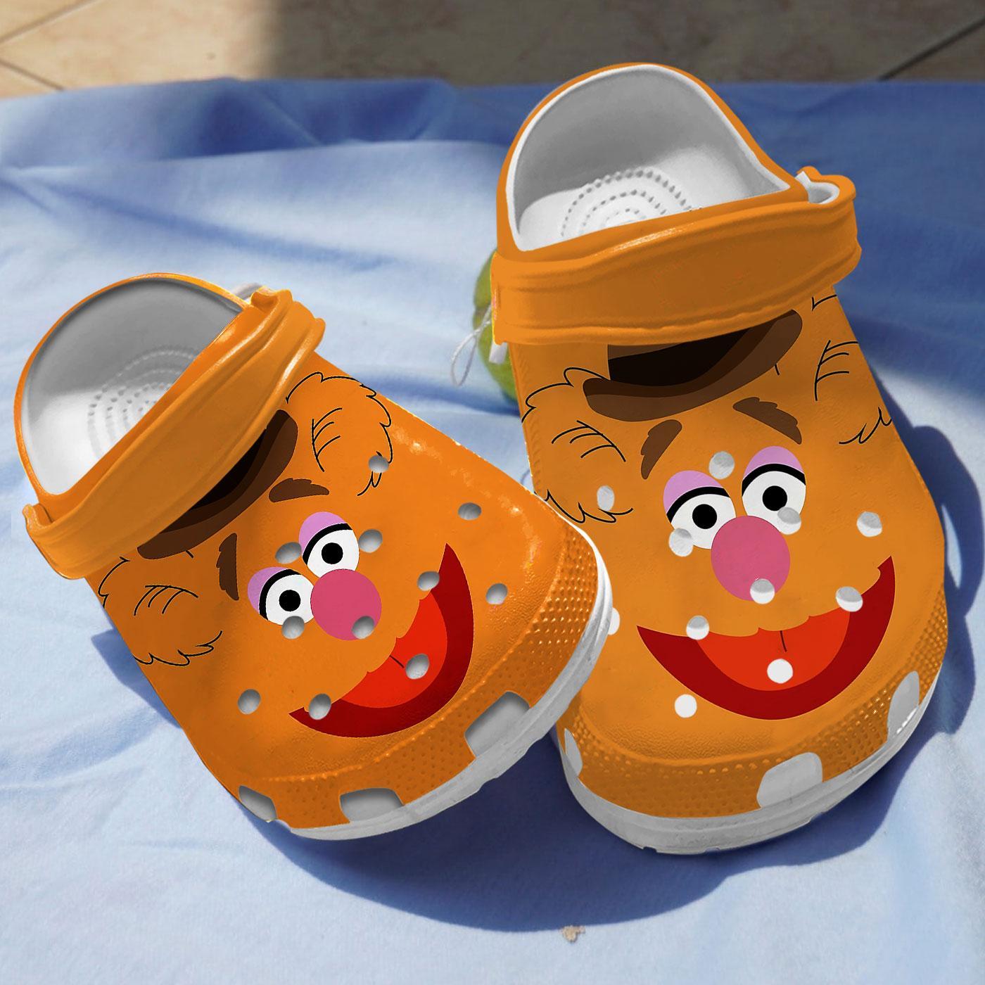 Fozzie Bear The Muppet Cartoon Crocs, Fozzie Bear Comfortable For Men Women And Kids 58