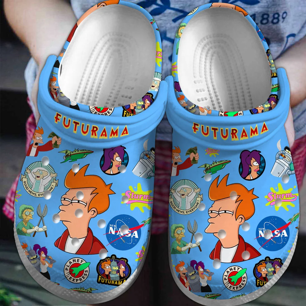 Futurama Cartoon Crocs, Futurama Comfortable For Men Women And Kids 55