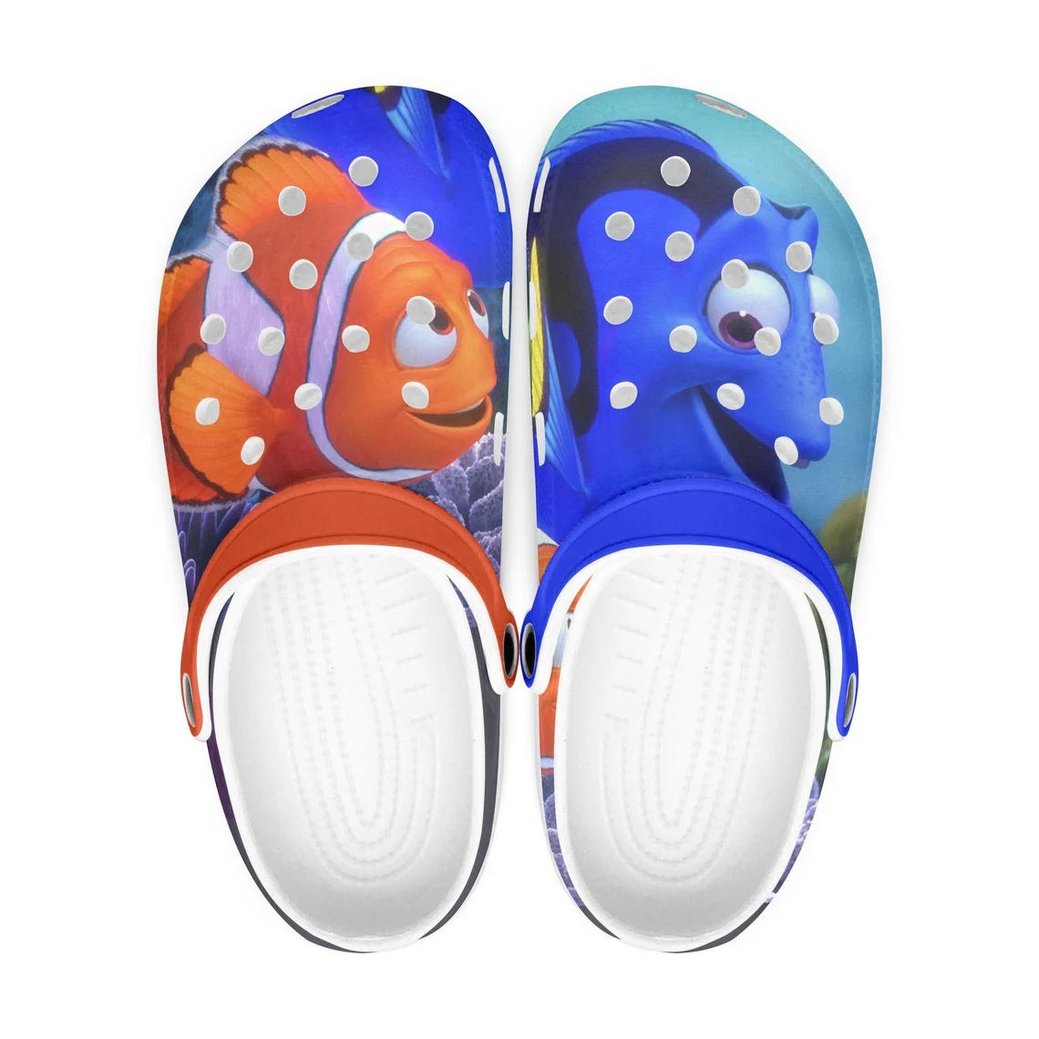 2025 Finding Nemo Finding Dory Cartoon Custom Name Shoes Crocs