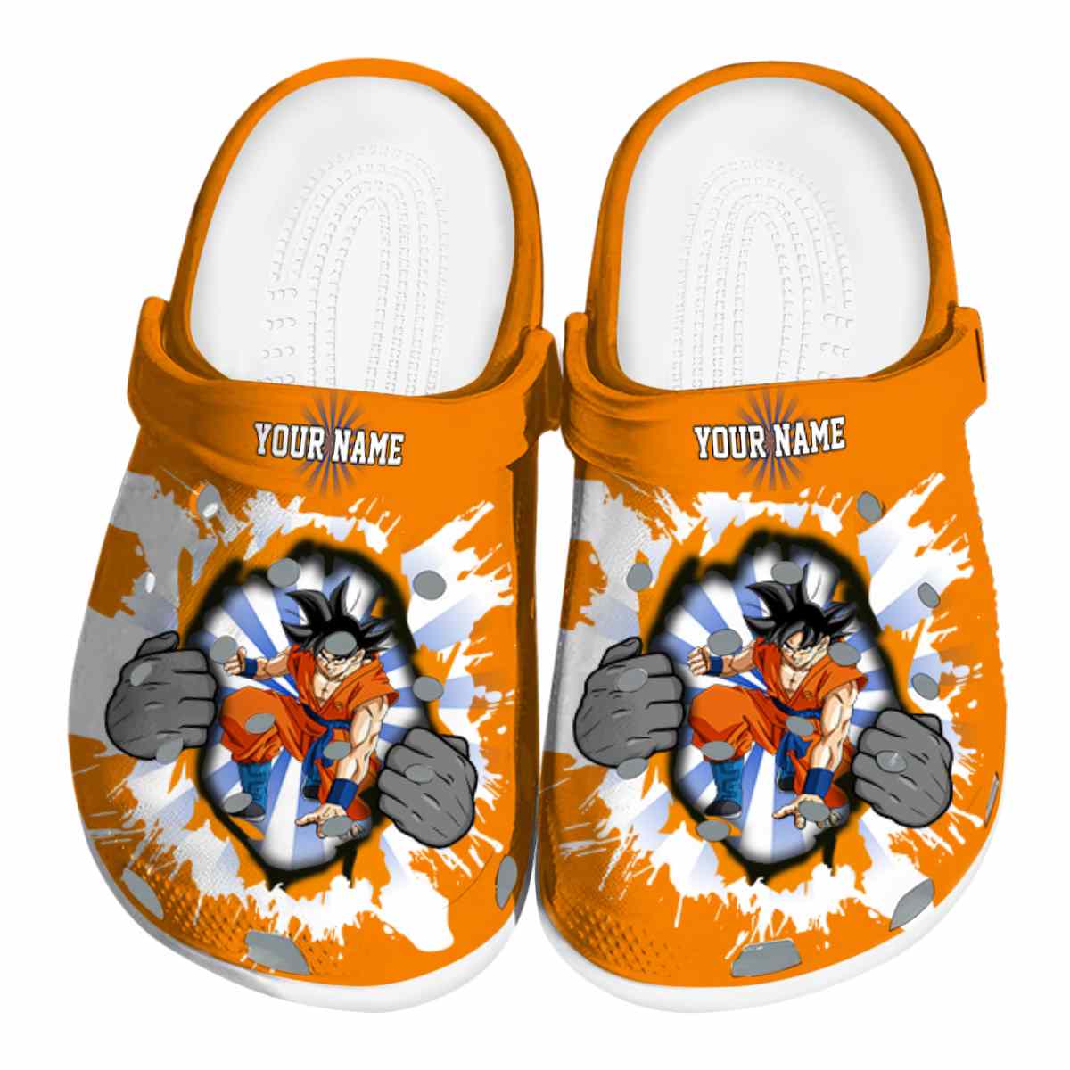 Dragon Ball Anime Crocs, Dragon Ball Comfortable For Men Women And Kids 48