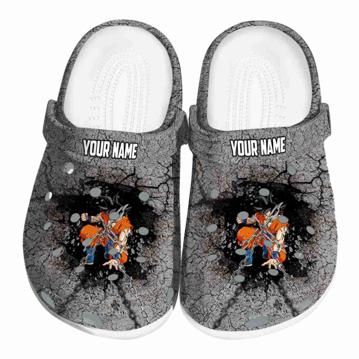 Dragon Ball Anime Crocs, Dragon Ball Comfortable For Men Women And Kids 46