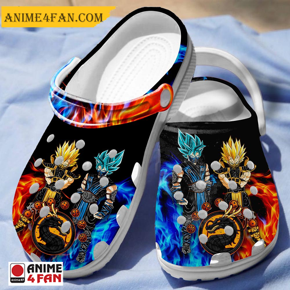 Dragon Ball Anime Crocs, Dragon Ball Comfortable For Men Women And Kids 40