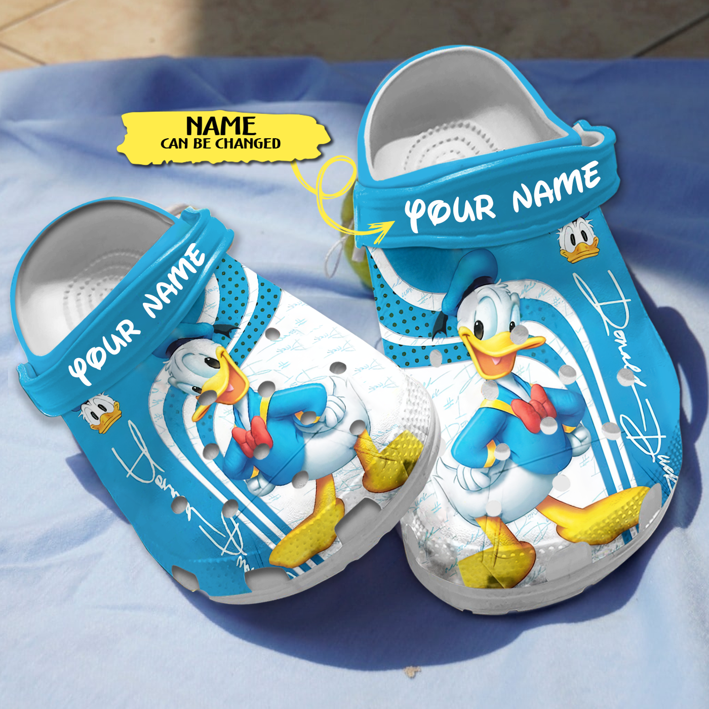 Donald Duck Cartoon Crocs, Donald Duck Comfortable For Men Women And Kids 95