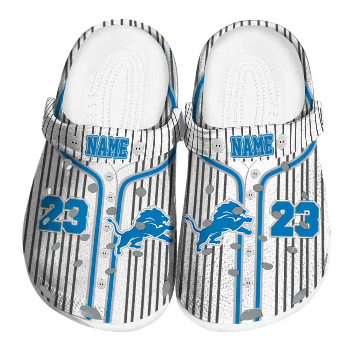 Detroit Lions Nfl Sport Crocs, Detroit Lions Comfortable For Men Women And Kids 70