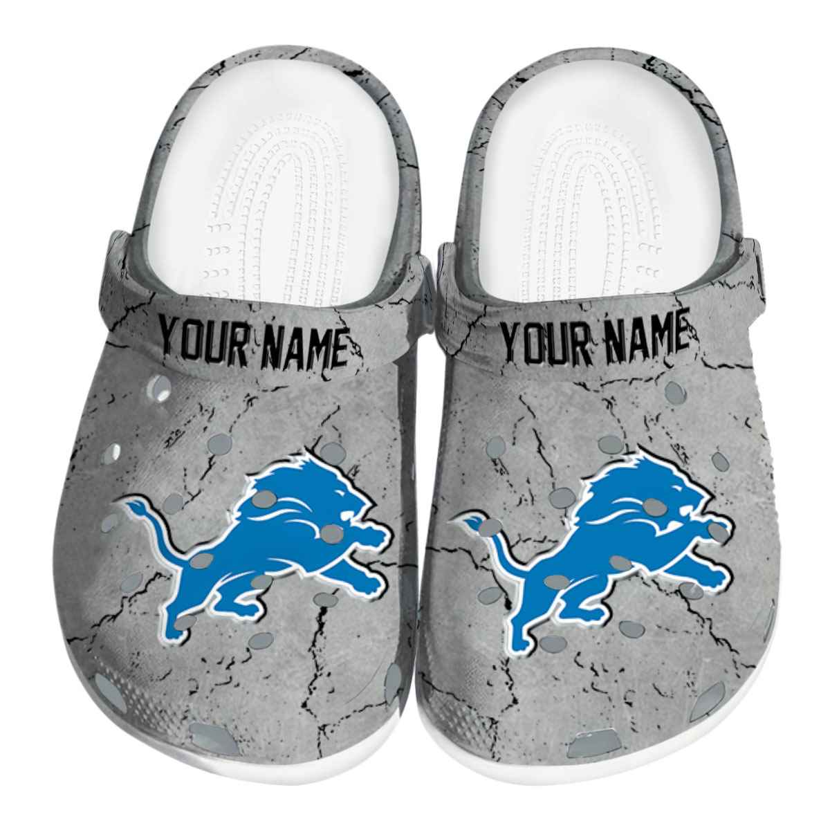 Detroit Lions Nfl Sport Crocs, Detroit Lions Comfortable For Men Women And Kids 77