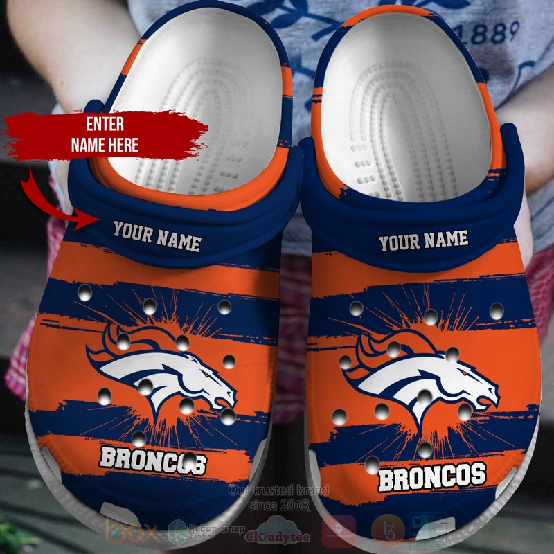 Denver Broncos Nfl Sport Crocs, Denver Broncos Comfortable For Men Women And Kids 1
