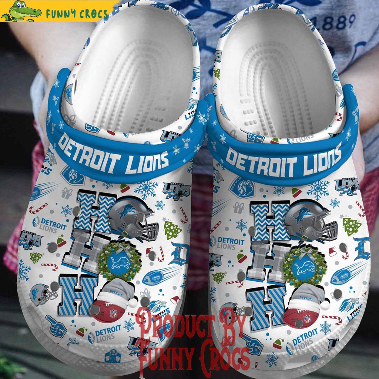 Detroit Lions Nfl Sport Crocs, Detroit Lions Comfortable For Men Women And Kids 86