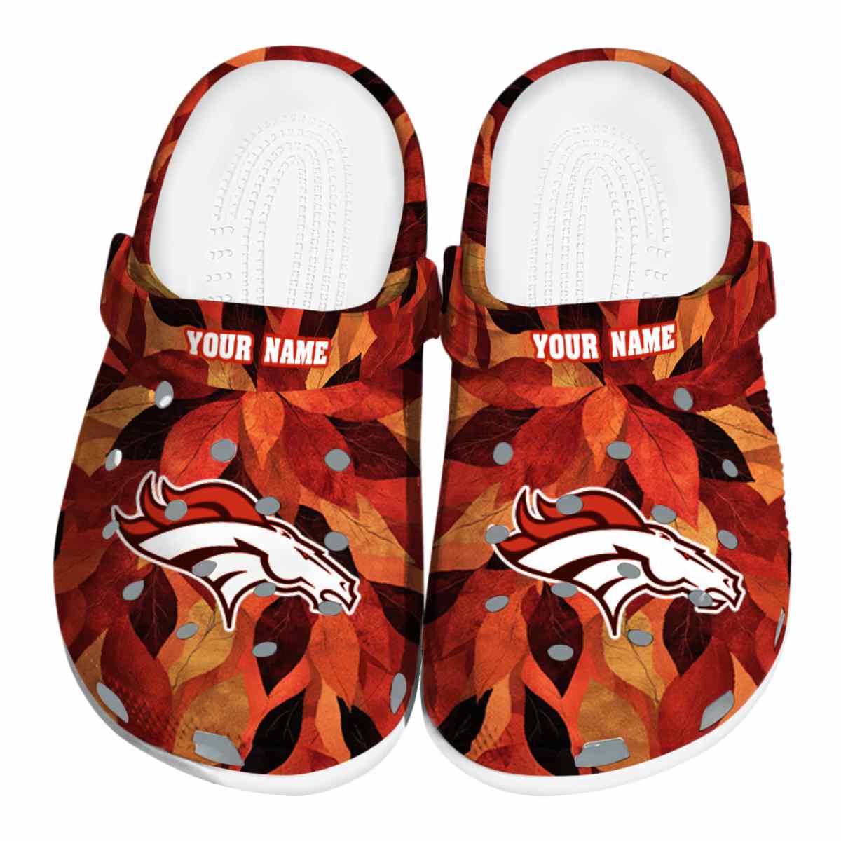 Denver Broncos Nfl Sport Crocs, Denver Broncos Comfortable For Men Women And Kids 33