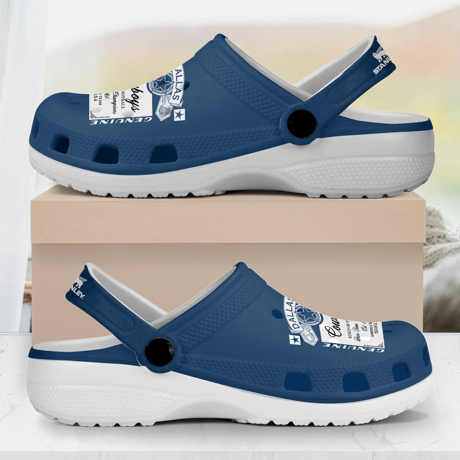 Denver Broncos Nfl Sport Crocs, Denver Broncos Comfortable For Men Women And Kids 49