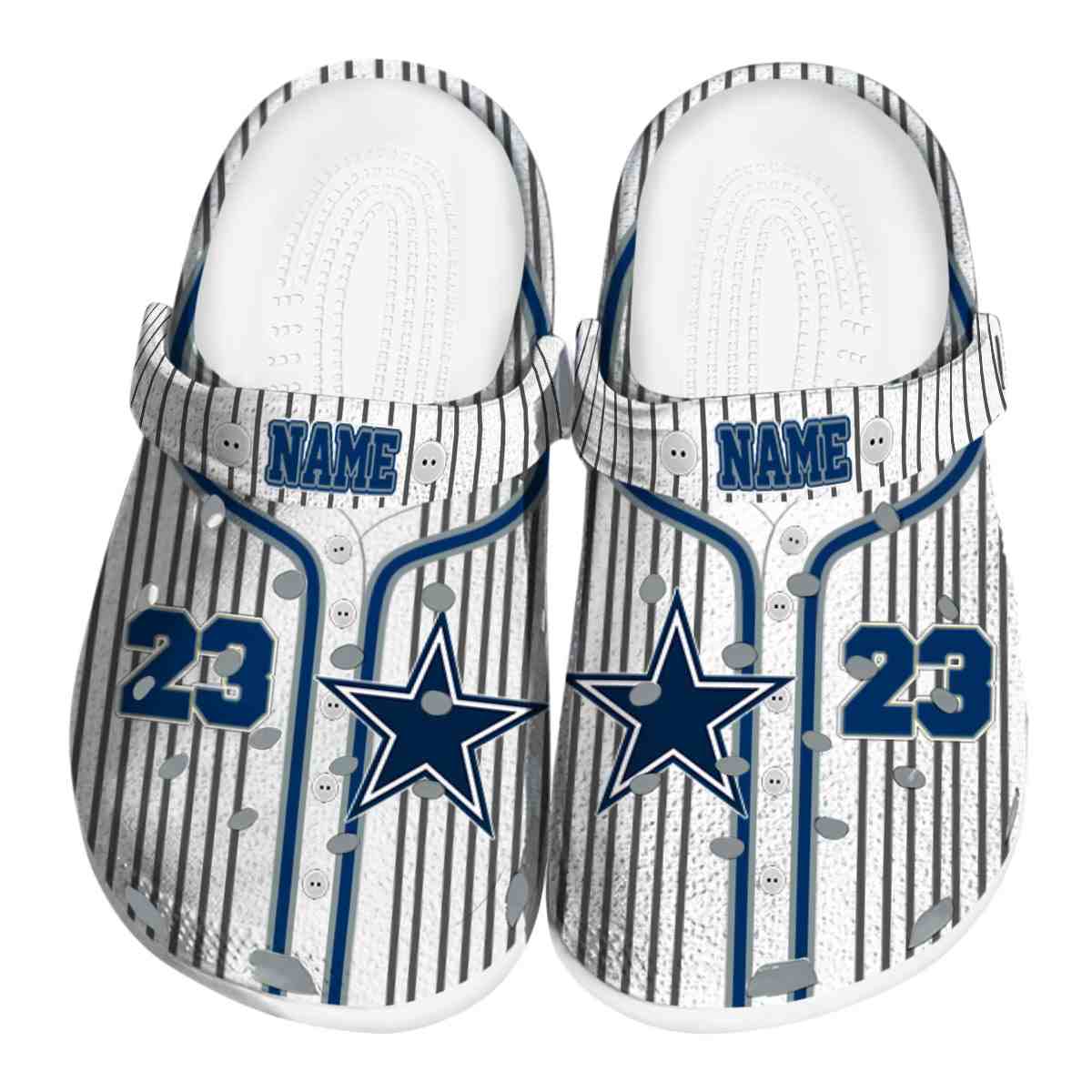 Dallas Cowboys Nfl Sport Crocs, Dallas Cowboys Comfortable For Men Women And Kids 90