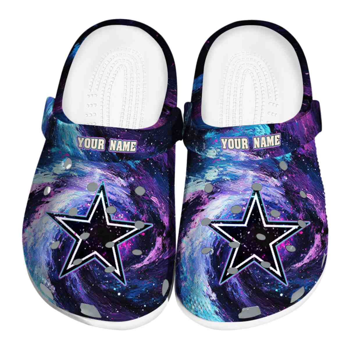 Dallas Cowboys Nfl Sport Crocs, Dallas Cowboys Comfortable For Men Women And Kids 96