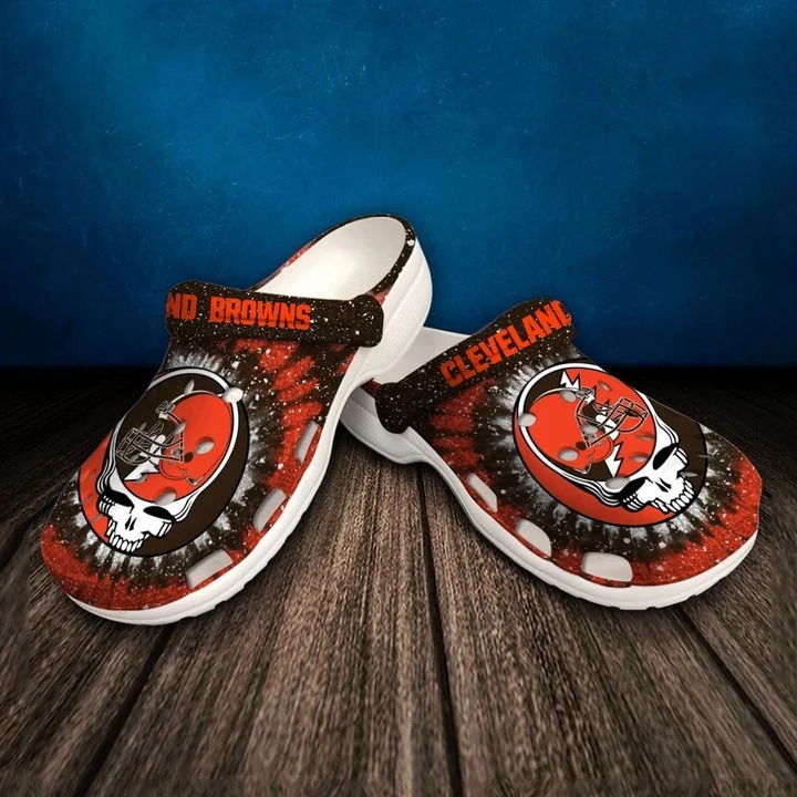 Cleveland Browns Nfl Sport Crocs, Cleveland Browns Comfortable For Men Women And Kids 86