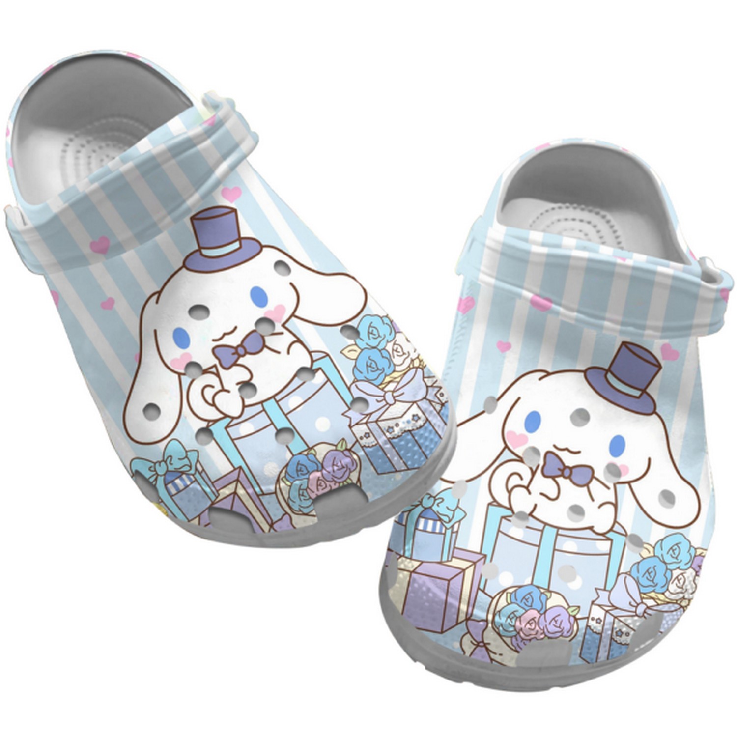Cinnamoroll Cartoon Crocs, Cinnamoroll Comfortable For Men Women And Kids 35