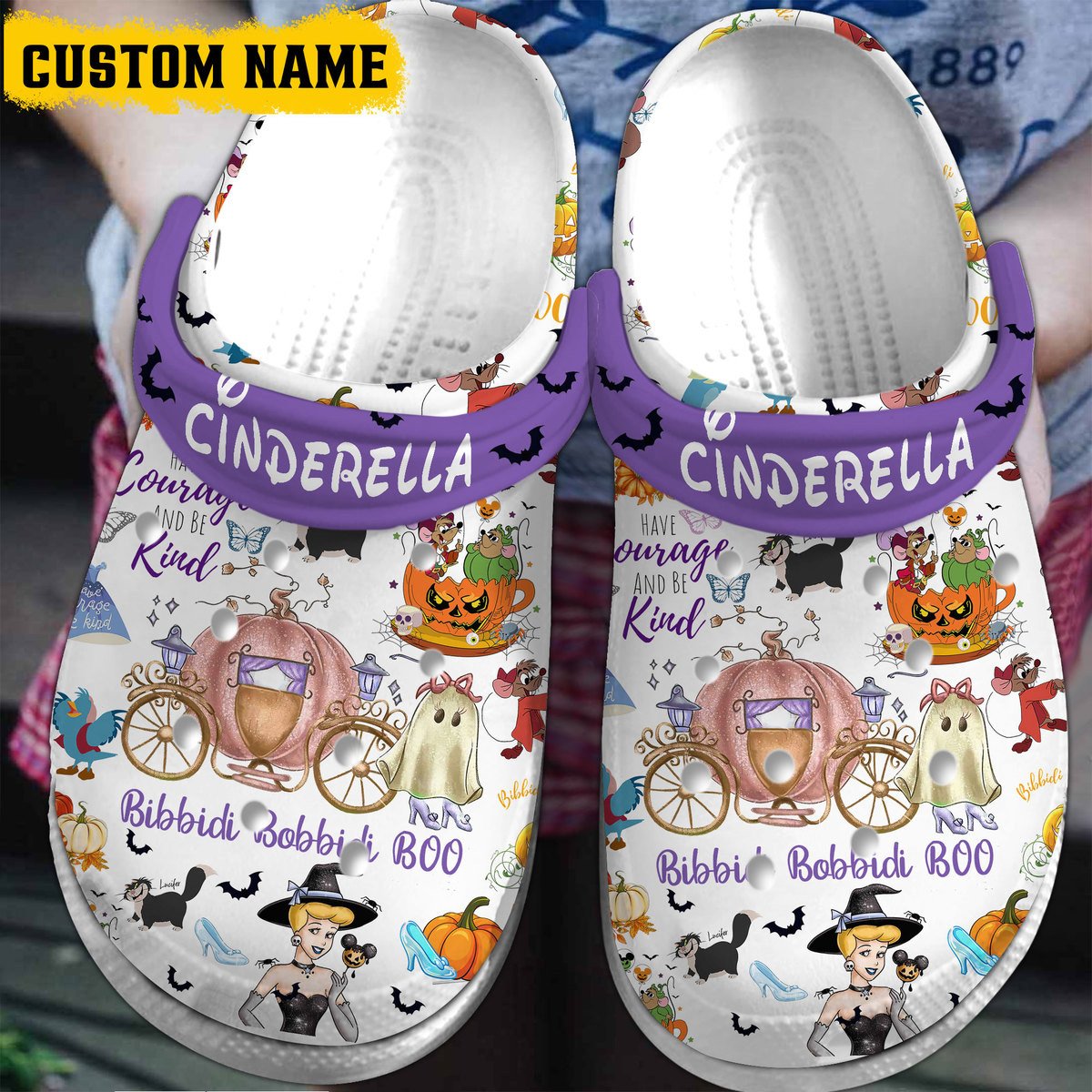 Cinderella Cartoon Crocs, Cinderella Comfortable For Men Women And Kids 42