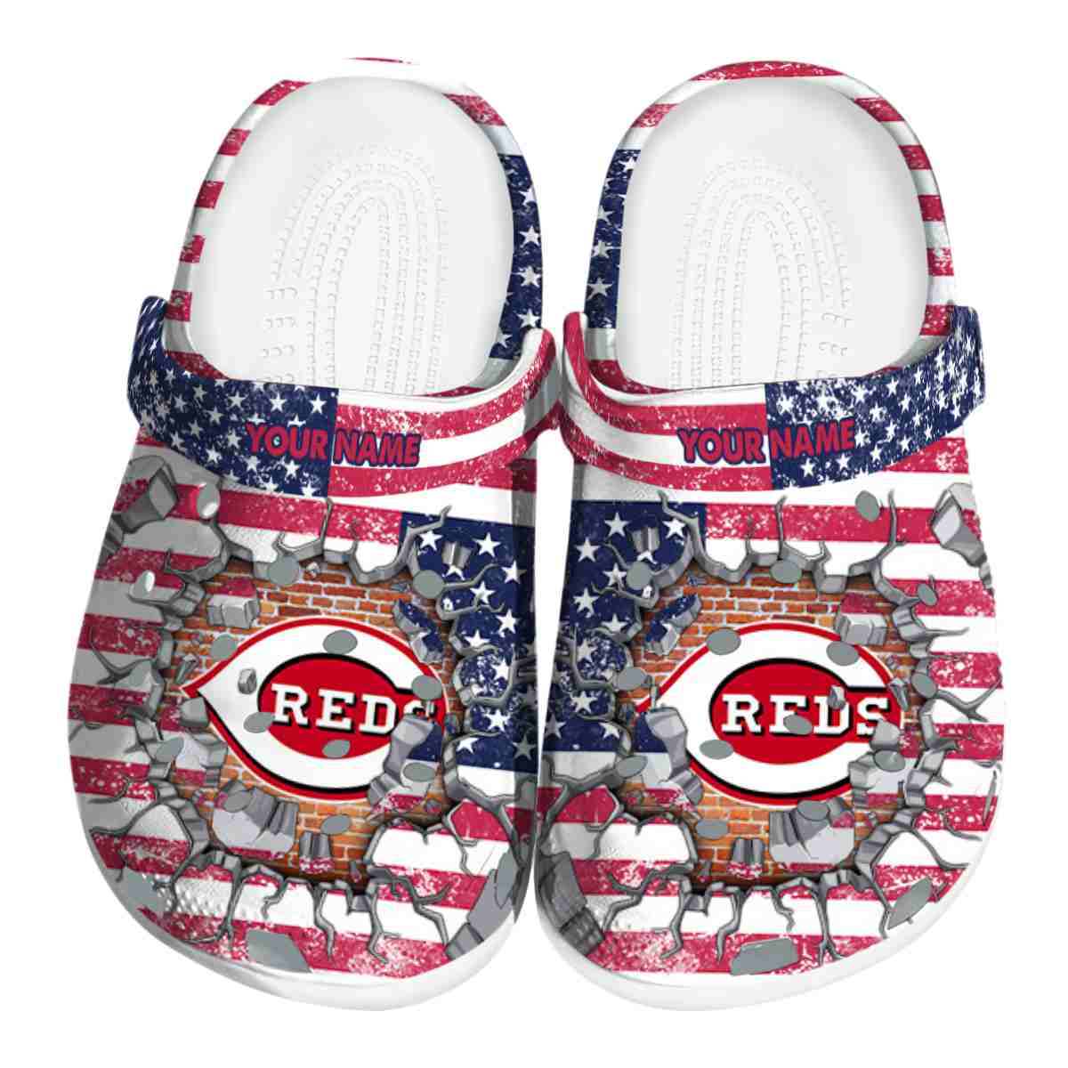 Cincinnati Reds MLB Crocs, Cincinnati Reds Comfortable For Men Women And Kids 73