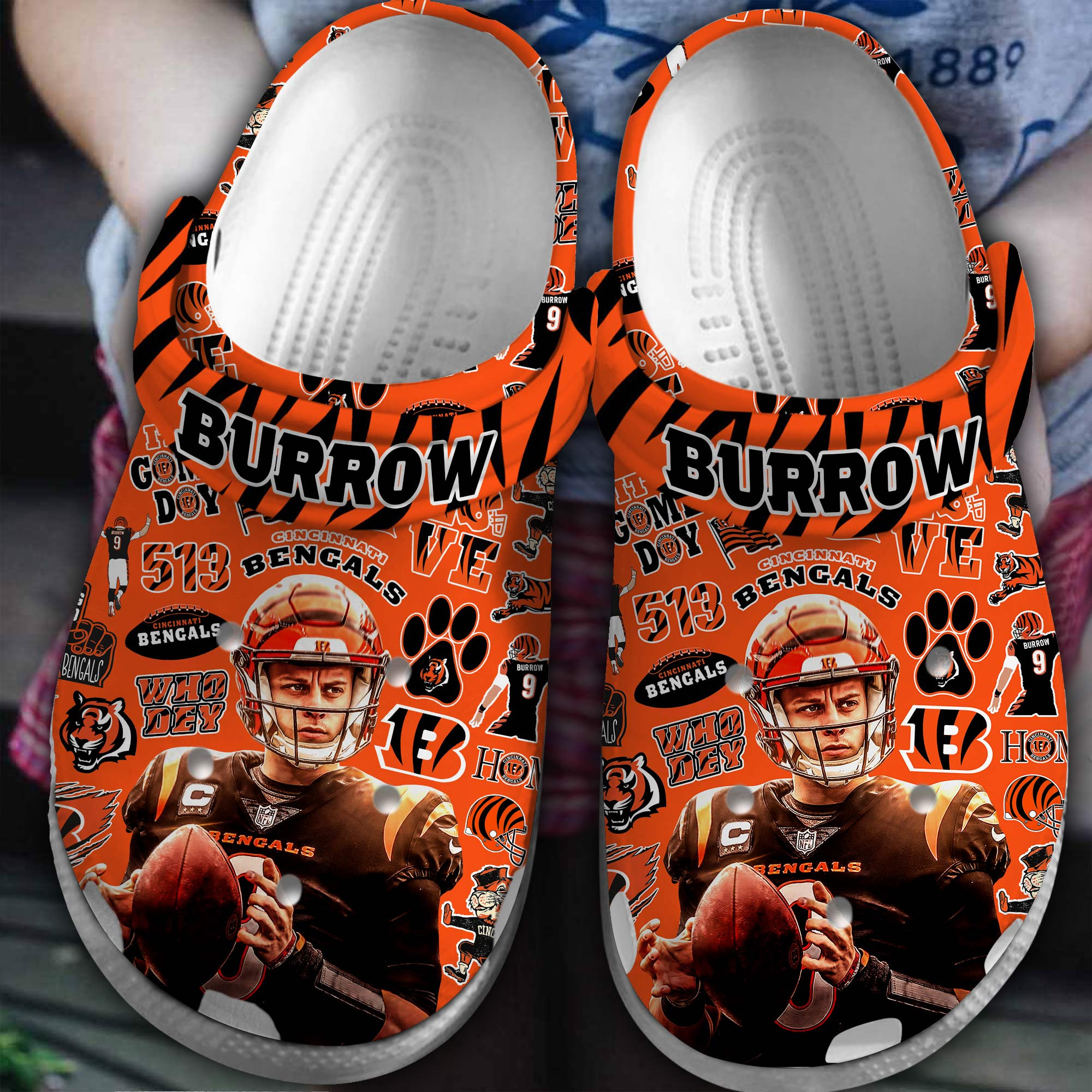 Cincinnati Bengals Nfl Sport Crocs, Cincinnati Bengals Comfortable For Men Women And Kids 65