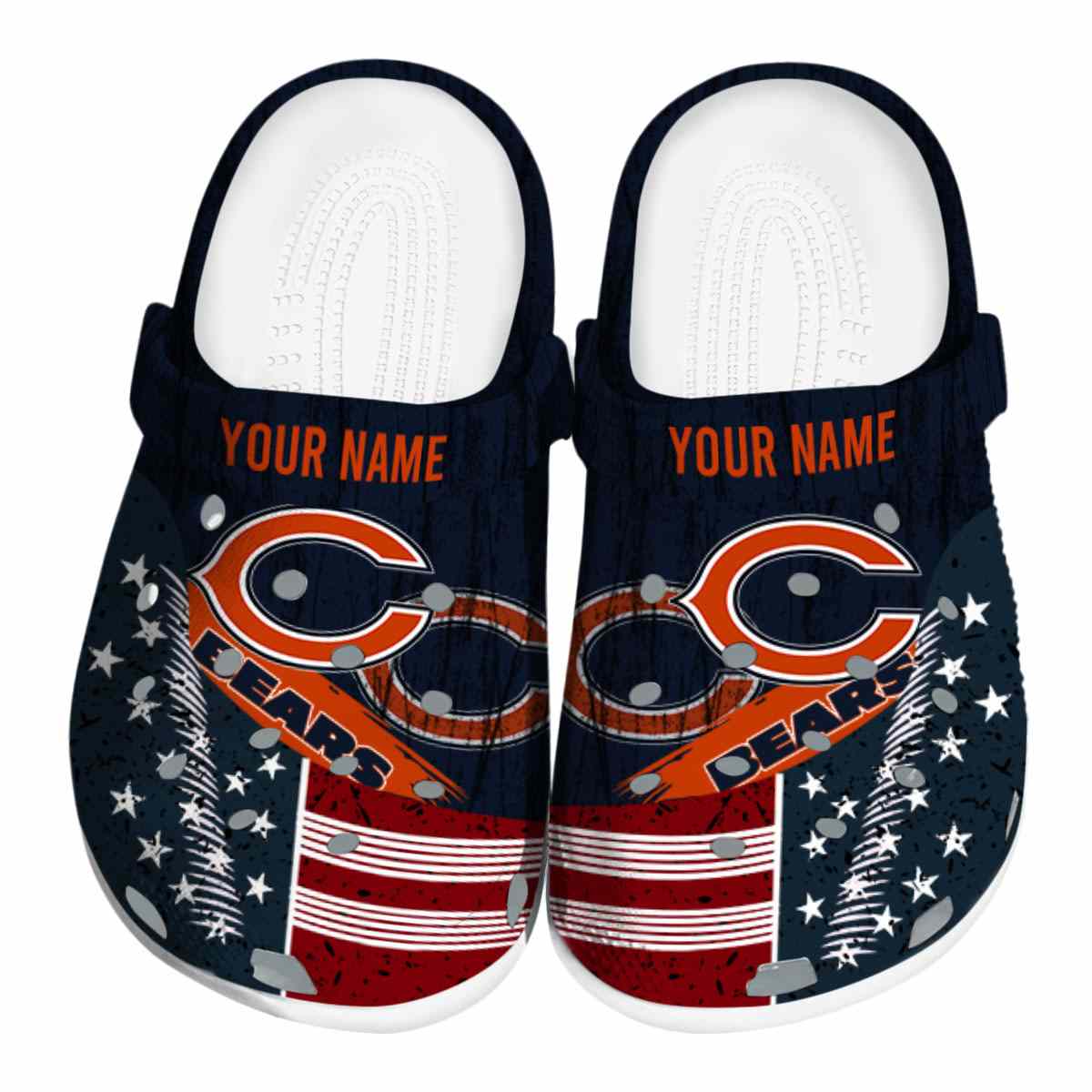 Chicago Bears Nfl Sport Crocs, Chicago Bears Comfortable For Men Women And Kids 61