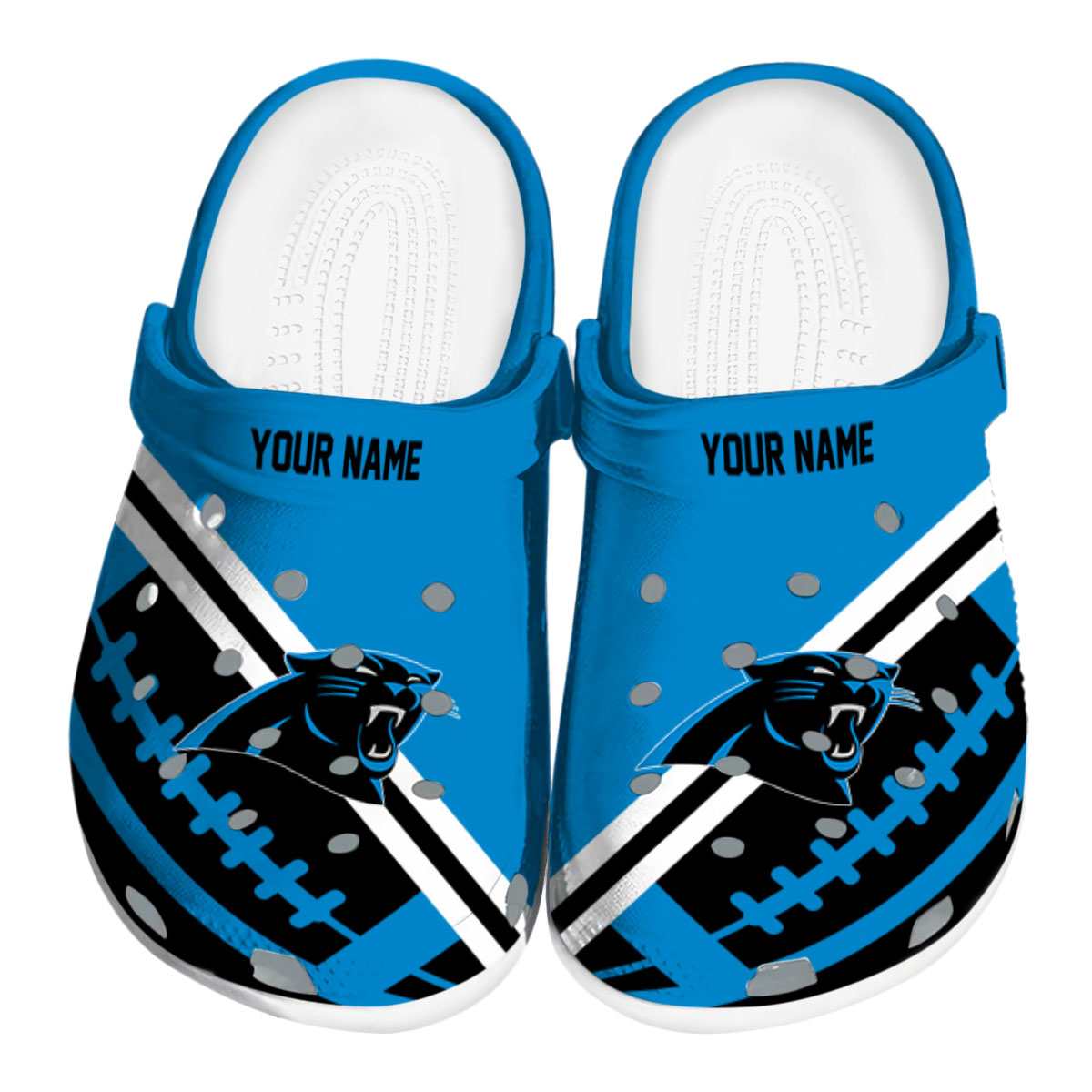Carolina Panthers Nfl Sport Crocs, Carolina Panthers Comfortable For Men Women And Kids 58