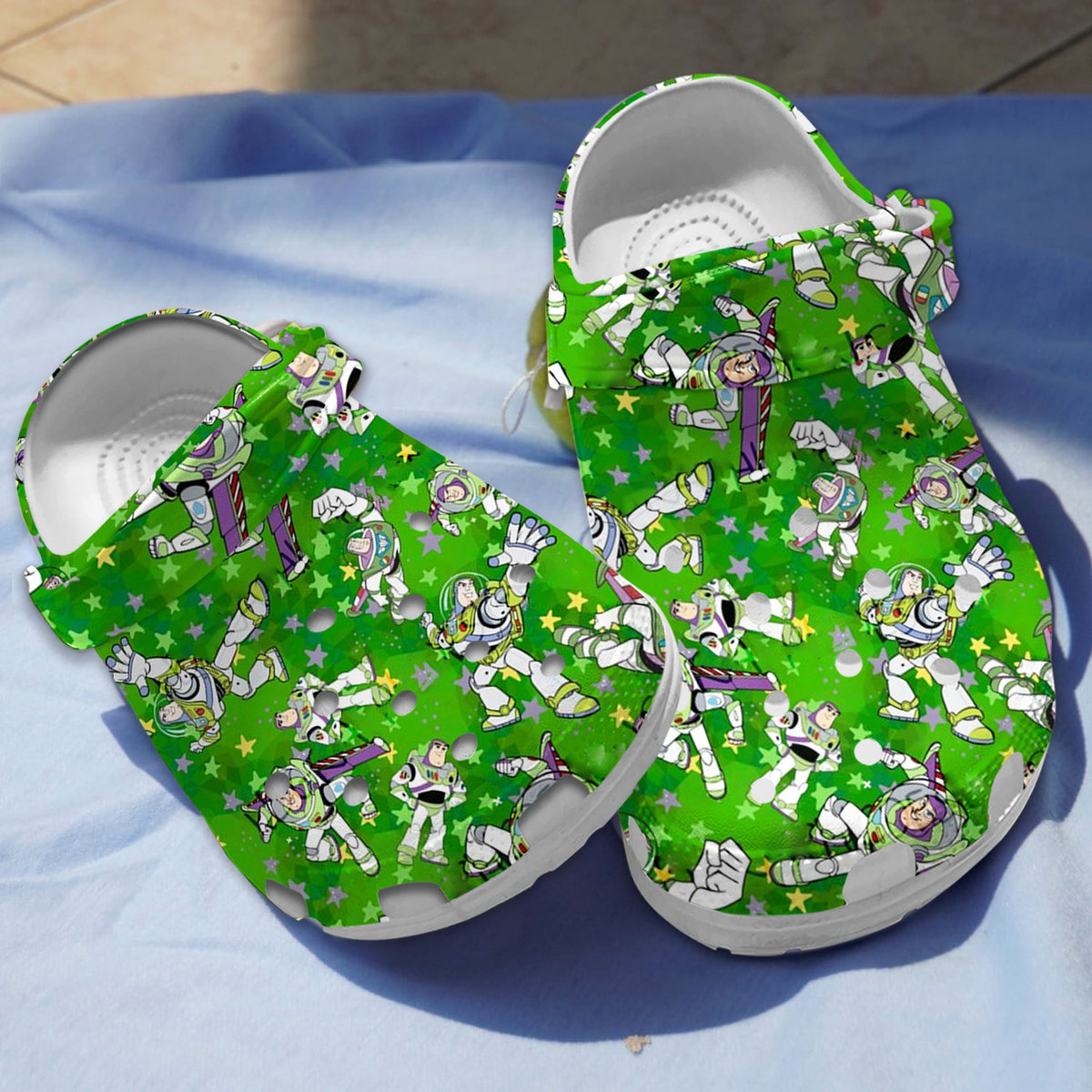 Buzz Lightyear Toy Story Cartoon Crocs, Buzz Lightyear Toy Comfortable For Men Women And Kids 25