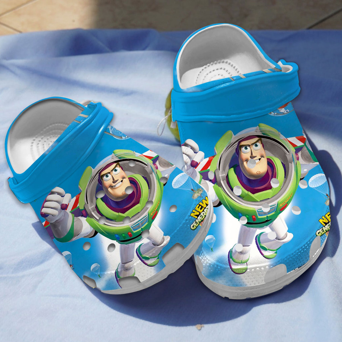 Buzz Lightyear Toy Story Cartoon Crocs, Buzz Lightyear Toy Comfortable For Men Women And Kids 27