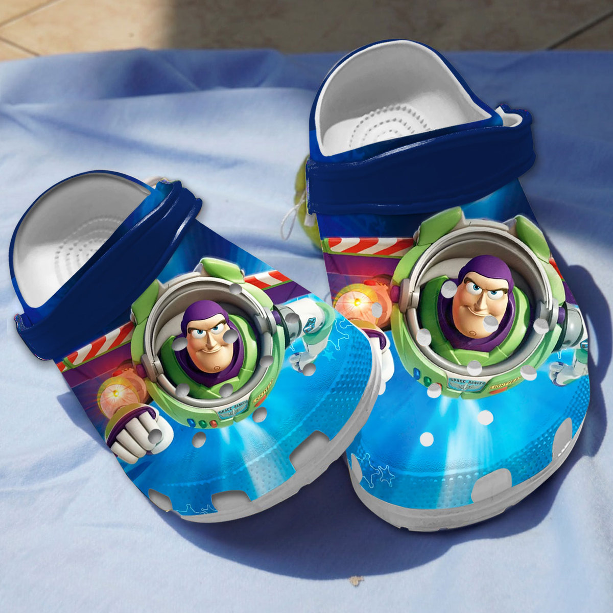 Buzz Lightyear Toy Story Cartoon Crocs, Buzz Lightyear Toy Comfortable For Men Women And Kids 28