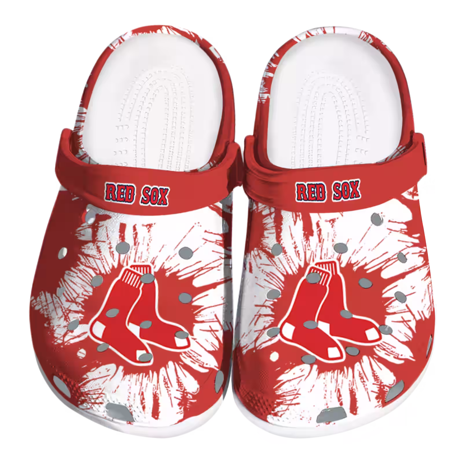 Boston Red Sox MLB Crocs, Boston Red Sox Comfortable For Men Women And Kids 62