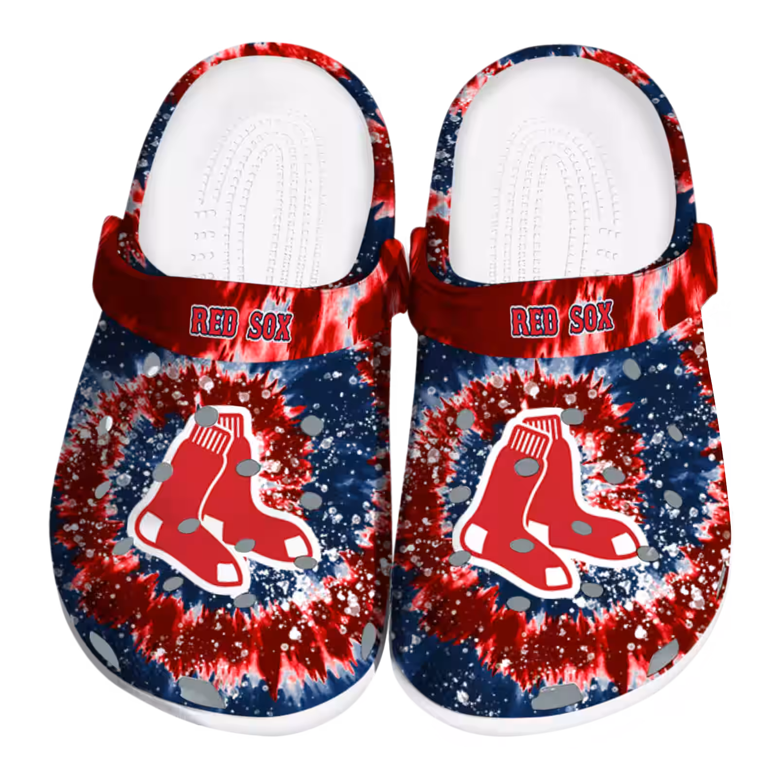 Boston Red Sox MLB Crocs, Boston Red Sox Comfortable For Men Women And Kids 66