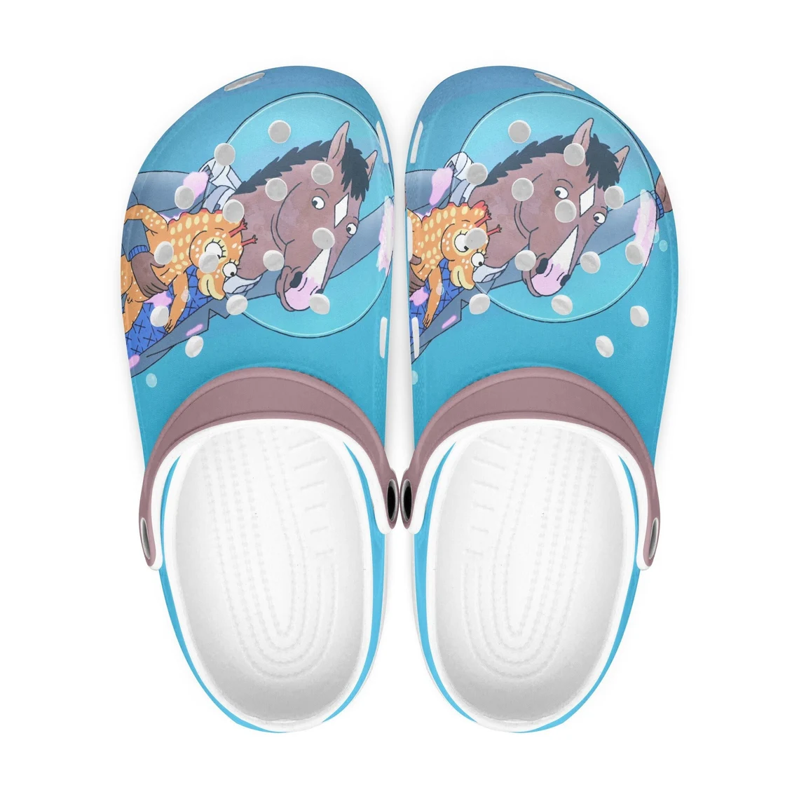 2025 Bojack Horseman Cartoon Tv Series Custom Name Shoes Crocs