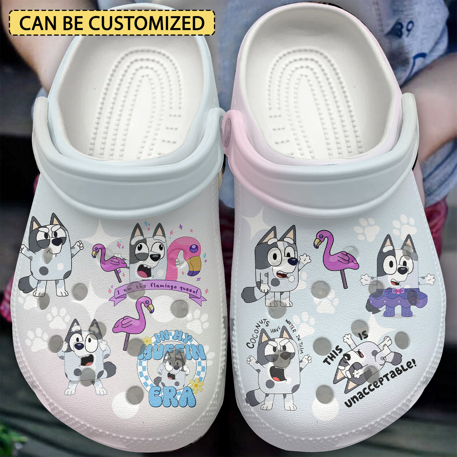 Bluey Cartoon Crocs, Bluey Comfortable For Men Women And Kids 29