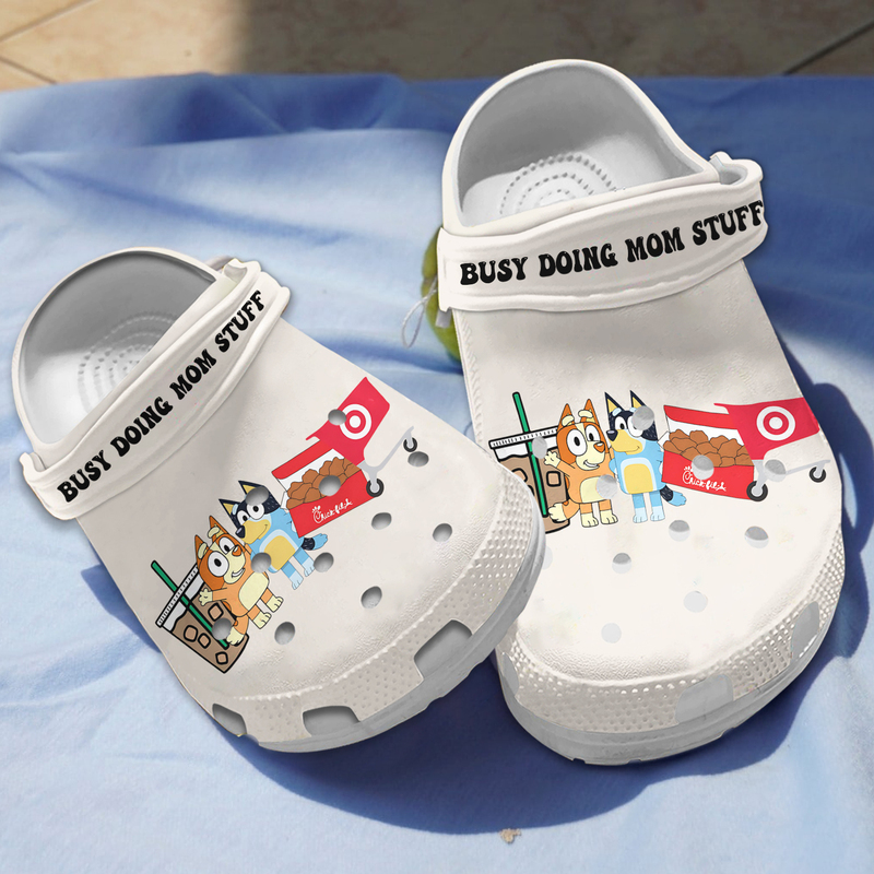 Bluey Cartoon Crocs, Bluey Comfortable For Men Women And Kids 56