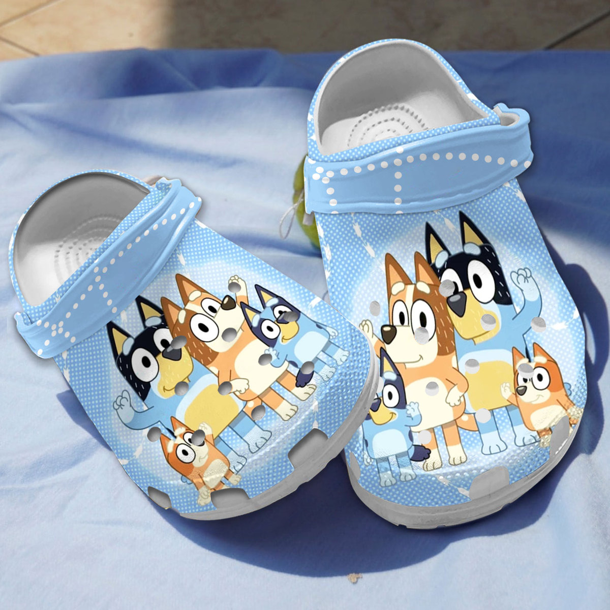 Bluey Cartoon Crocs, Bluey Comfortable For Men Women And Kids 65