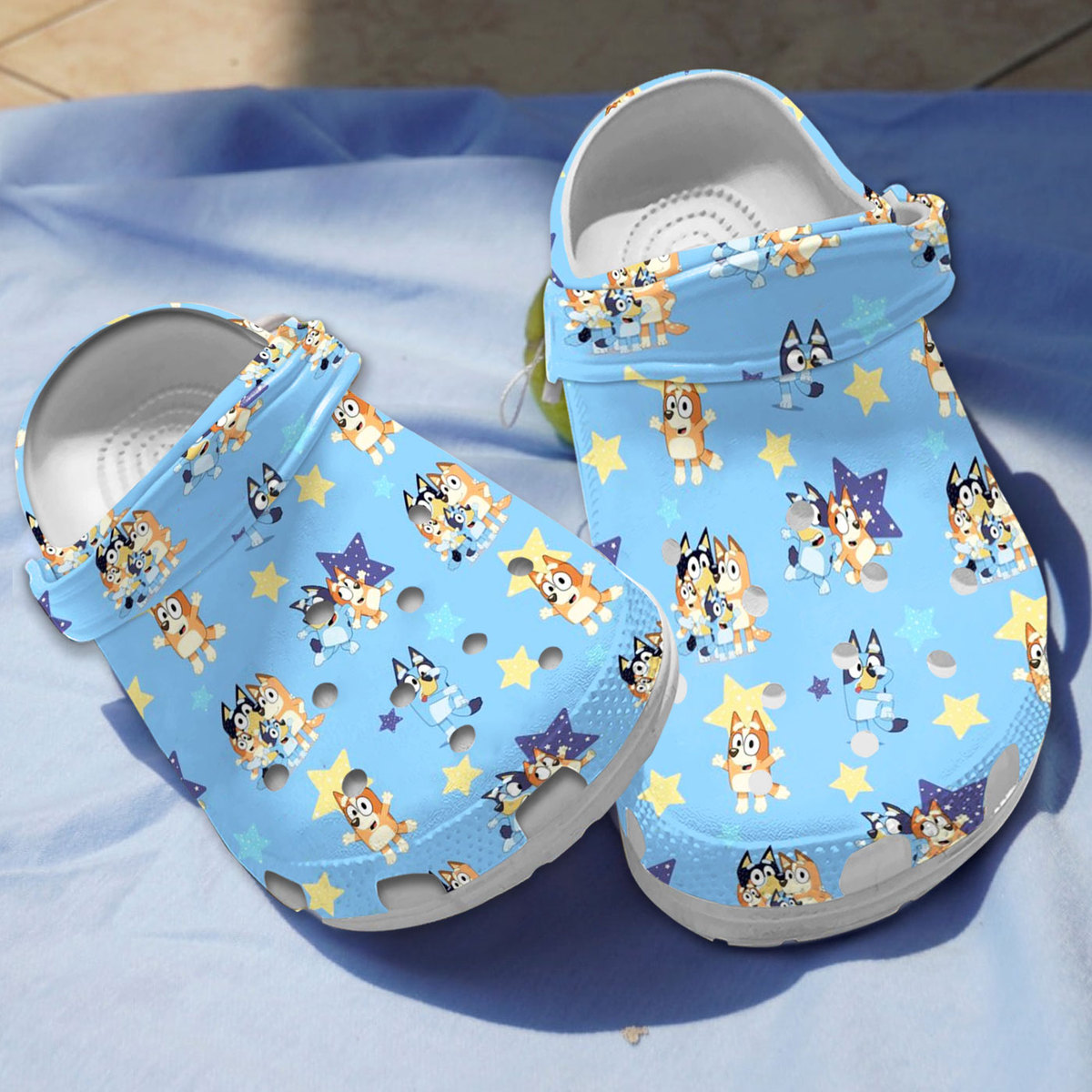 Bluey Cartoon Crocs, Bluey Comfortable For Men Women And Kids 84