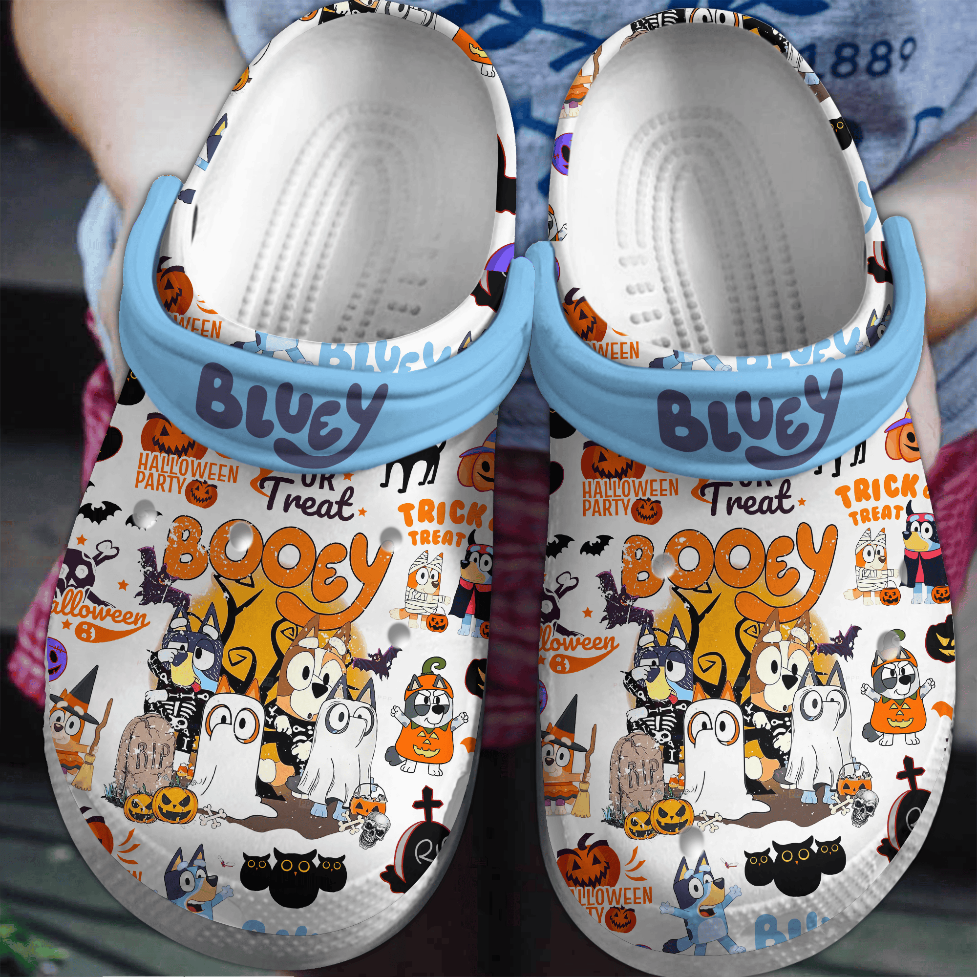 Bluey Cartoon Crocs, Bluey Comfortable For Men Women And Kids 88