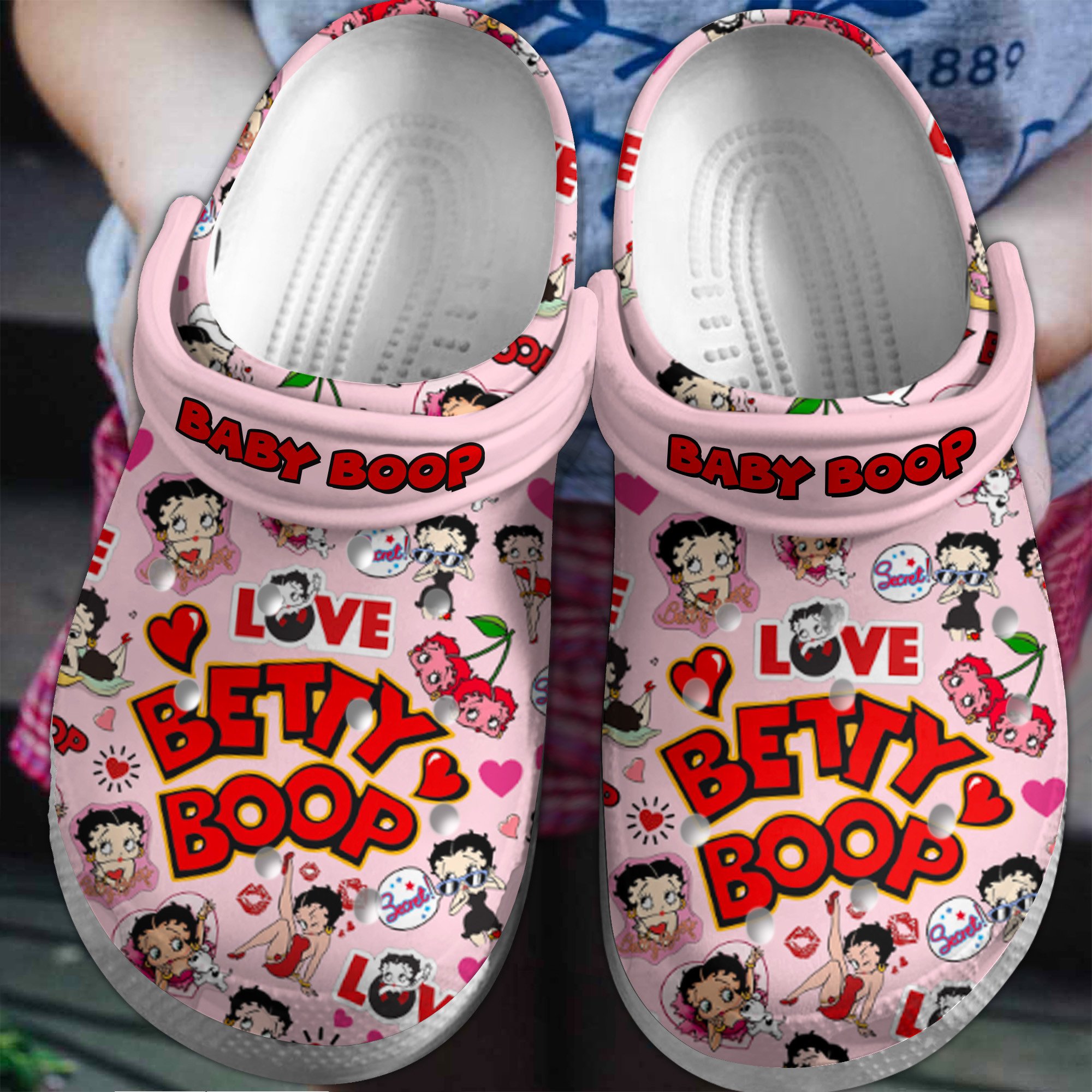 Betty Boop Cartoon Crocs, Betty Boop Comfortable For Men Women And Kids 13