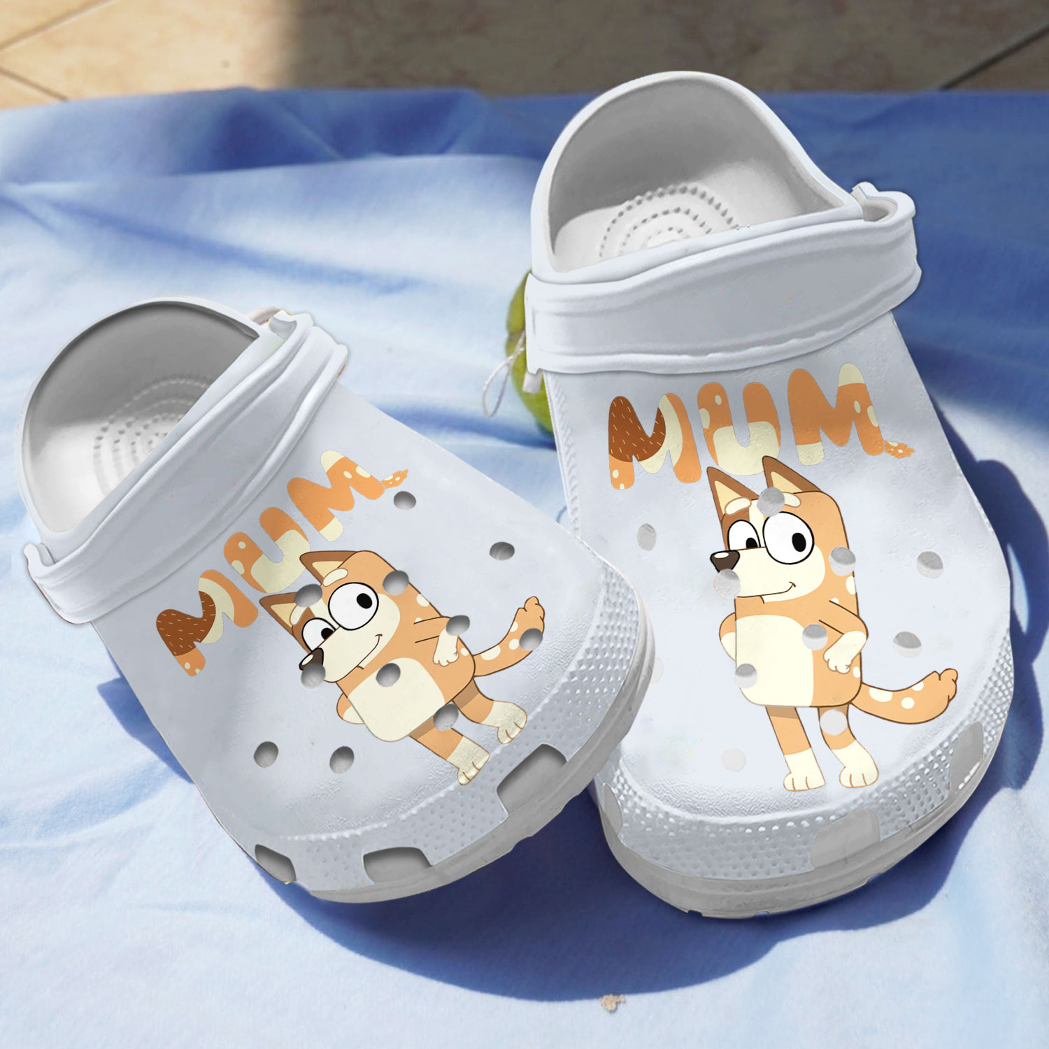 Bingo Bluey Cartoon Crocs, Bingo Bluey Comfortable For Men Women And Kids 97