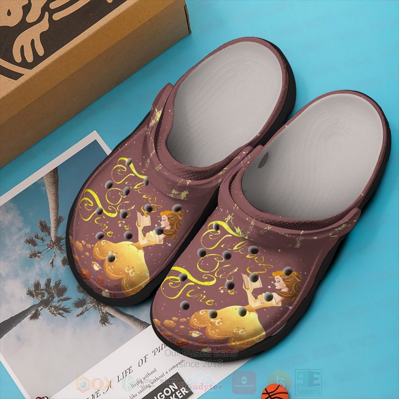 Belle Beauty And The Beast Cartoon Crocs, Belle Beauty Comfortable For Men Women And Kids 17