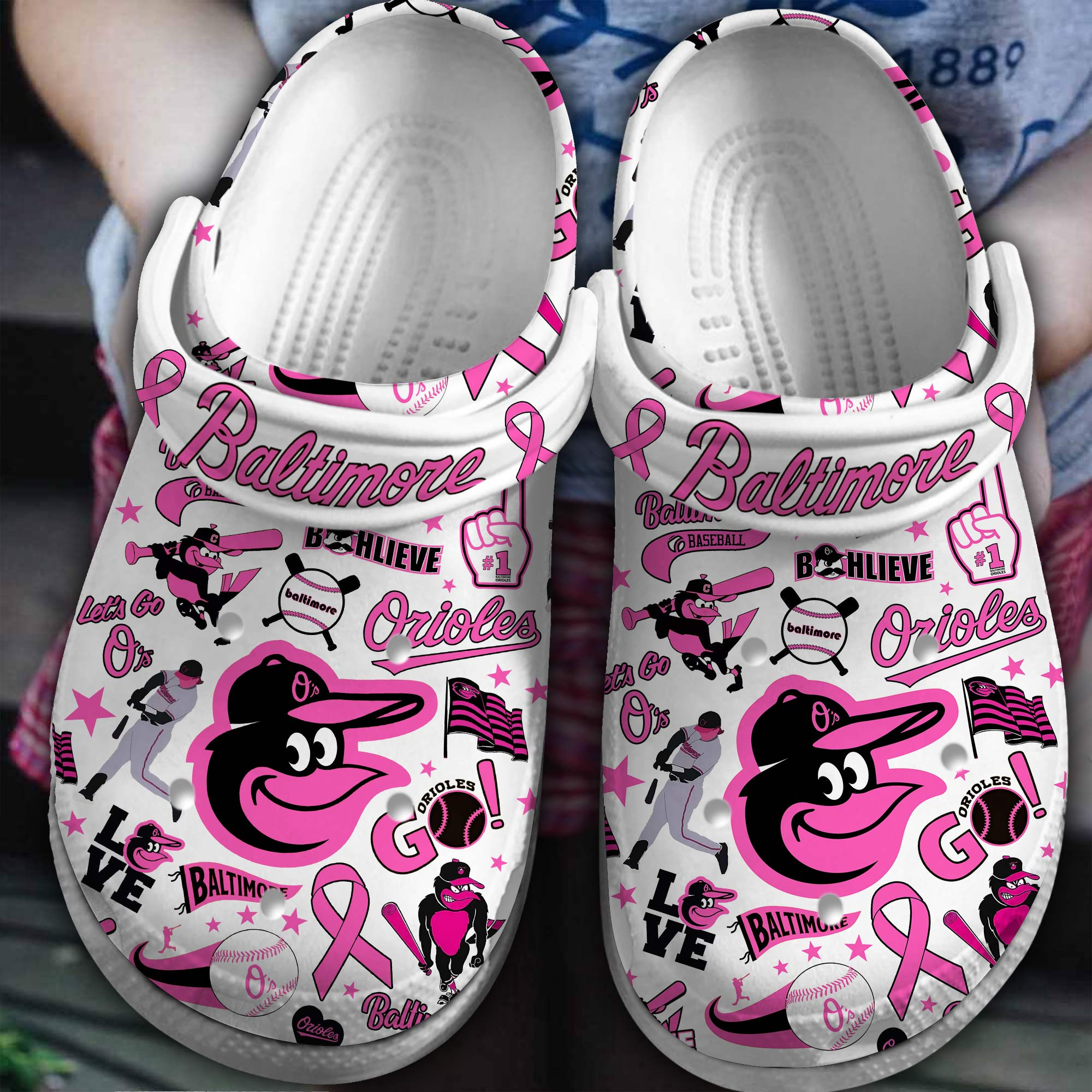 Baltimore Ravens Nfl Sport Crocs, Baltimore Ravens Comfortable For Men Women And Kids 12