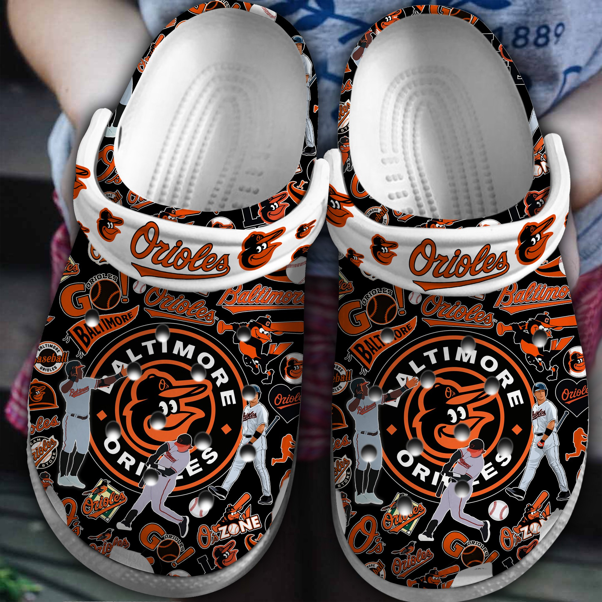 Baltimore Orioles MLB Crocs, Baltimore Orioles Comfortable For Men Women And Kids 85