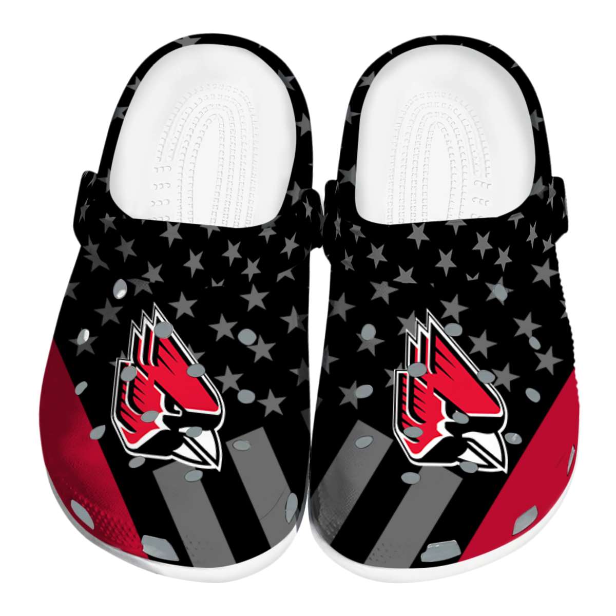 Ball State Cardinals 2025 NCAA Sport Crocs, Ball State Cardinals For Men Women And Kids 25