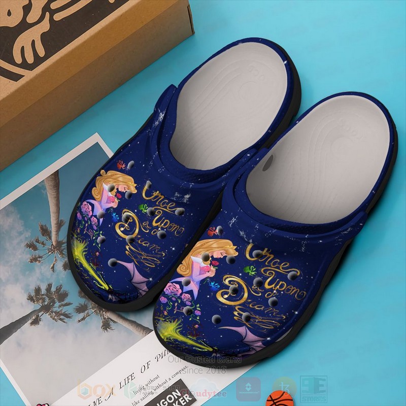 Aurora Sleeping Beauty Cartoon Crocs, Aurora Sleeping Beauty Comfortable For Men Women And Kids 35